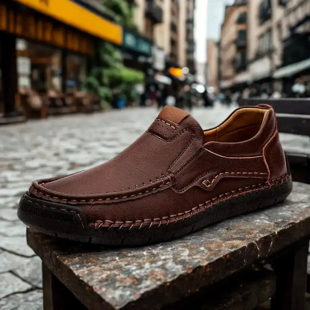 Zapatos de Cuero Ecológico Premium – Sofisticación y Confort a Cada Paso - HOUSKYCHILE