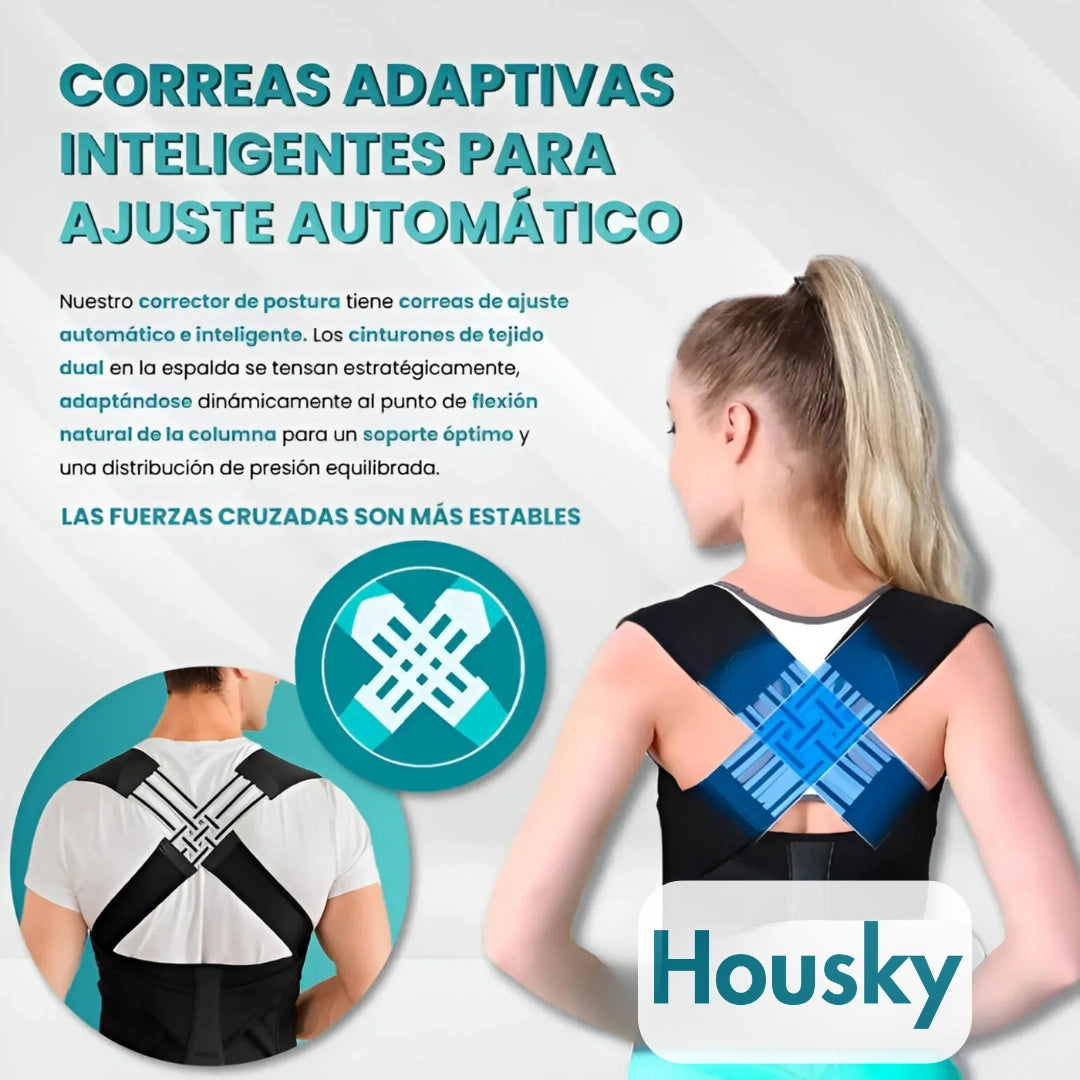 Posture+ | Corrector de Postura + Crema Dolor Articulaciones - HOUSKYCHILE