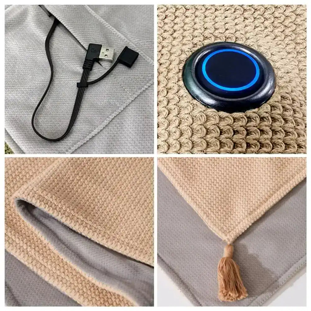 Poncho Manta Térmica Premium + Powerbank: Calor y Energía Donde Quieras - HOUSKYCHILE
