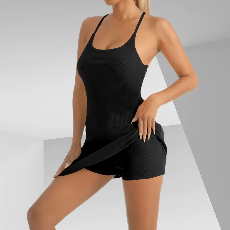 🌸 MOVEFIT DRESS™ – Vestido, short y sostén integrados - HOUSKYCHILE