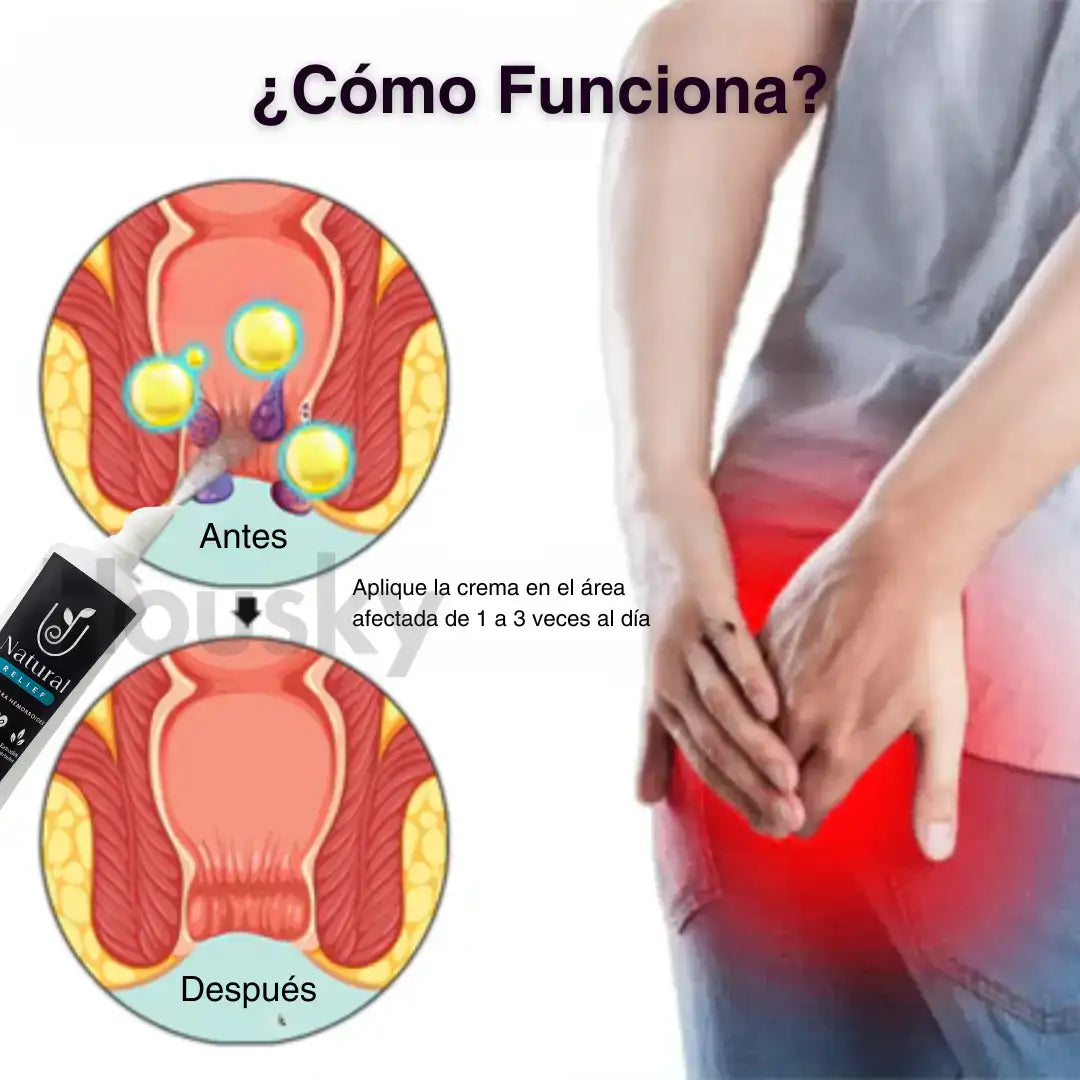 NATURAL RELIEF OFERTA 2X1 | Tu mejor aliado contra las hemorroides - HOUSKYCHILE