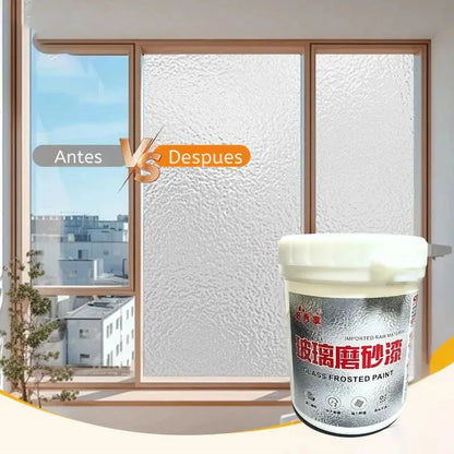 Pintura de Vidrio Esmerilado® - Privacidad y Estilo en Ventanas, Puertas y Oficinas - HOUSKYCHILE