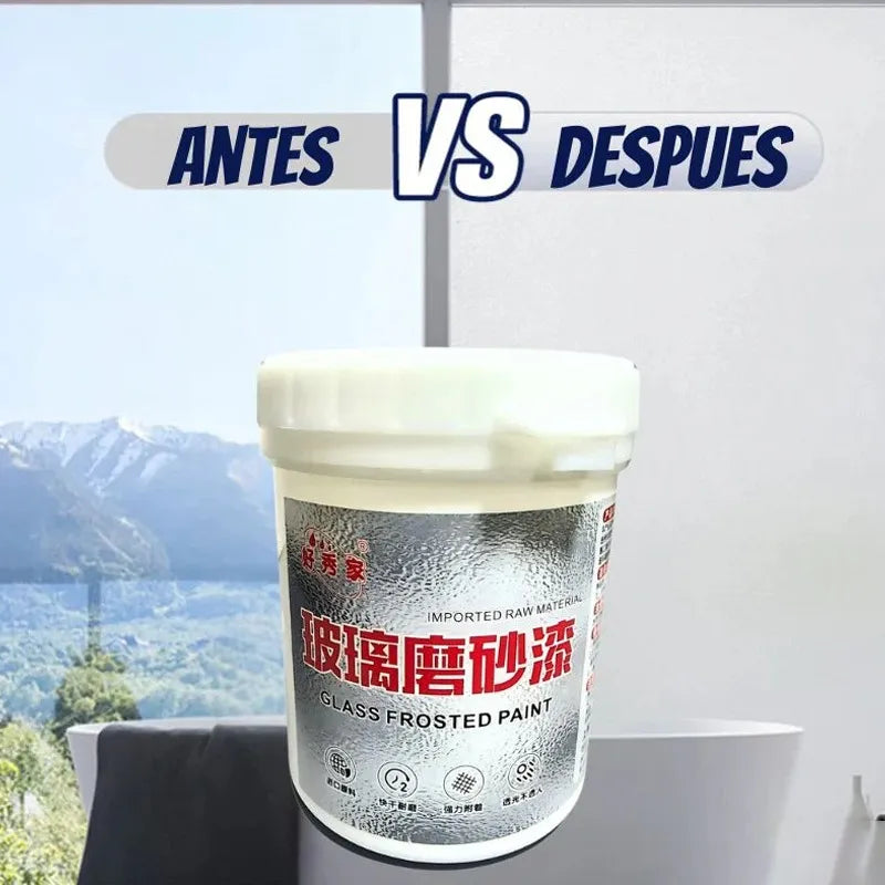 Pintura de Vidrio Esmerilado® - Privacidad y Estilo en Ventanas, Puertas y Oficinas - HOUSKYCHILE