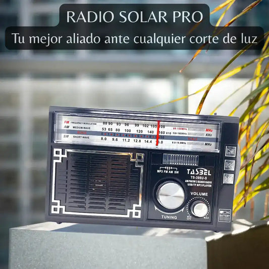 Radio Solar de Emergencia 6 en 1 — ¡Tu mejor aliado ante cualquier corte de luz! - HOUSKYCHILE
