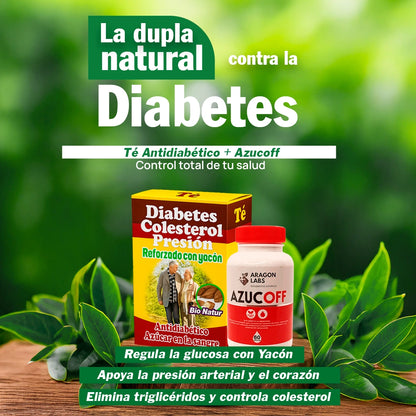 Té Antidiabético + Azucoff = Control total de tu salud - HOUSKYCHILE