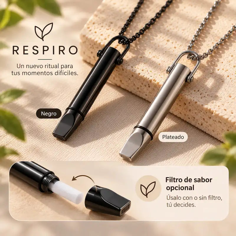 RESPIRO™ | Cambia el hábito de fumar por el hábito de respirar