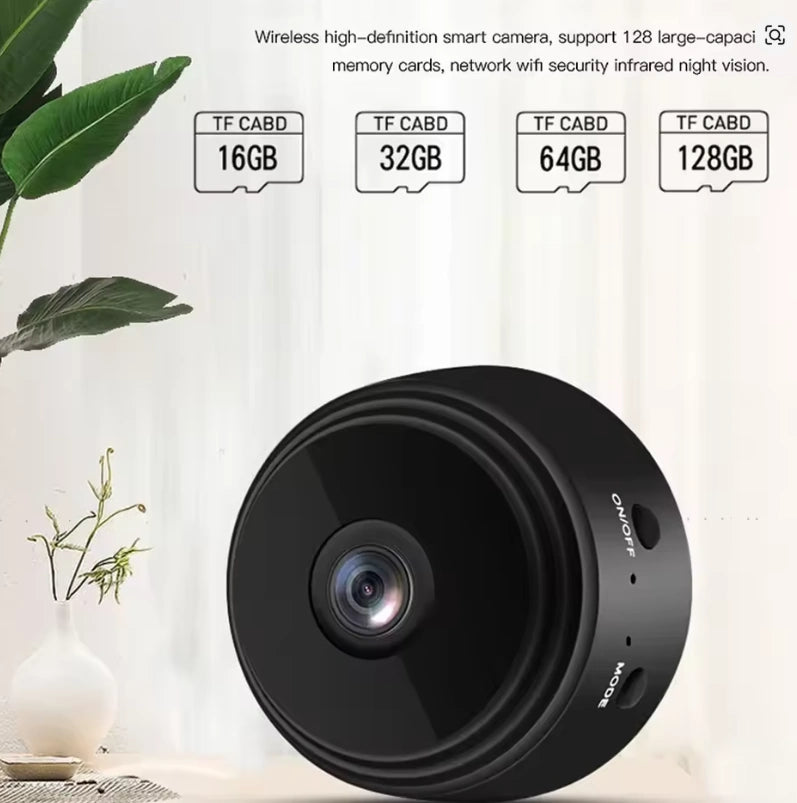 Pack Hogar Inteligente – Mini Cámara Espía 1080p con Visión Nocturna + Ampolleta LED WiFi RGB Maxwell E27 - HOUSKYCHILE