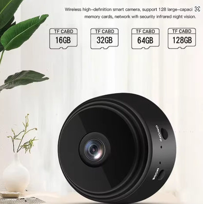 Pack Hogar Inteligente – Mini Cámara Espía 1080p con Visión Nocturna + Ampolleta LED WiFi RGB Maxwell E27 - HOUSKYCHILE