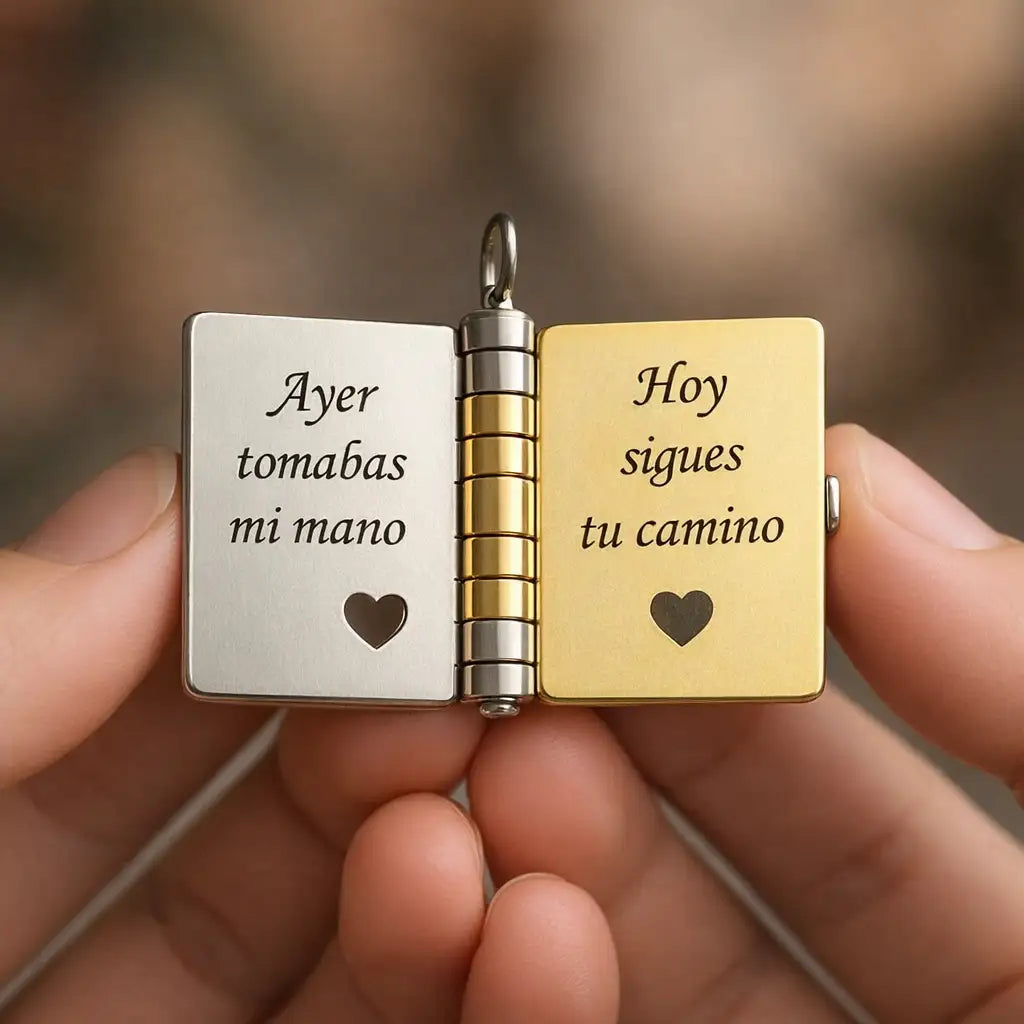 Lazo Eterno | Collar Libro «Para Mi Hija» - HOUSKYCHILE