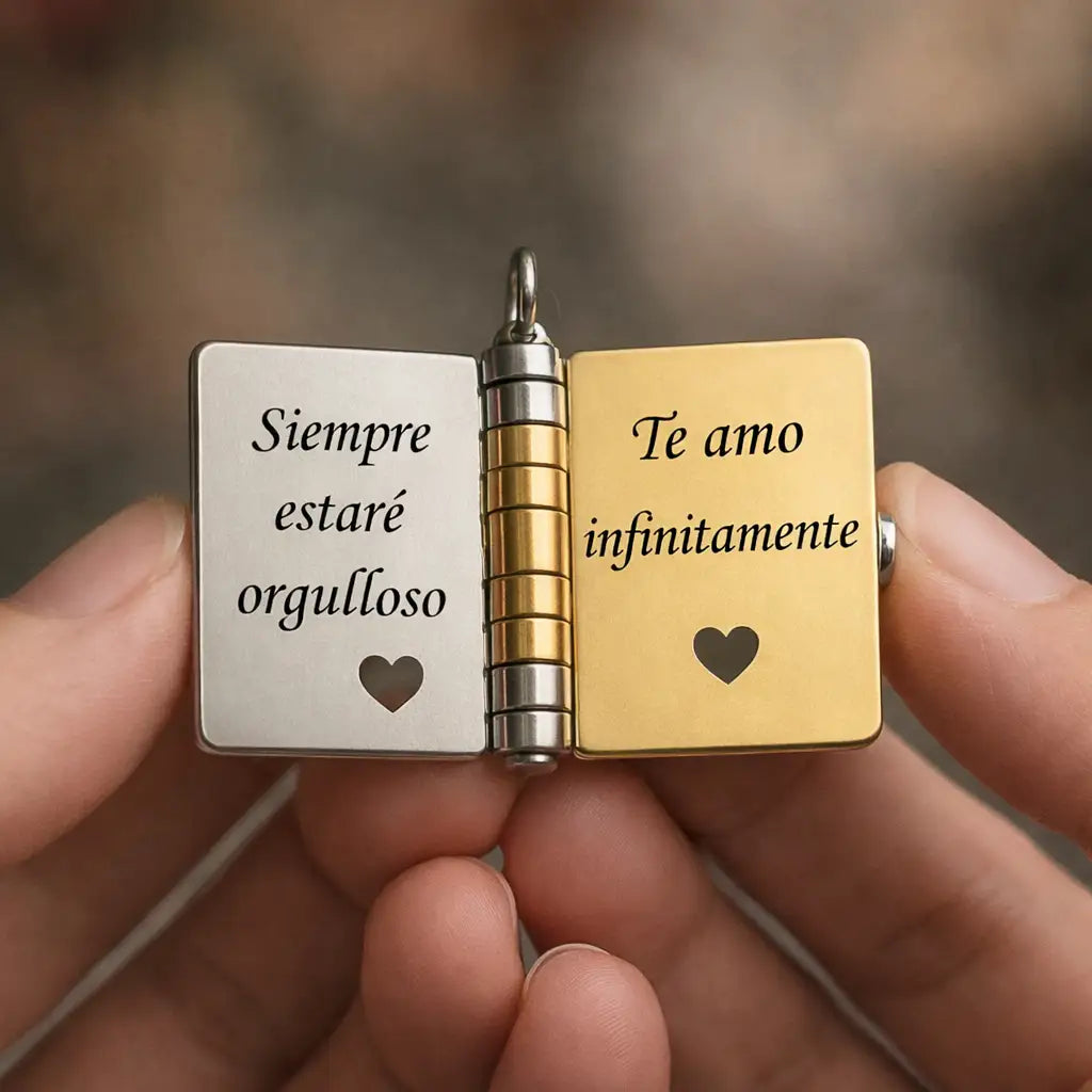 Lazo Eterno | Collar Libro «Para Mi Hija» - HOUSKYCHILE