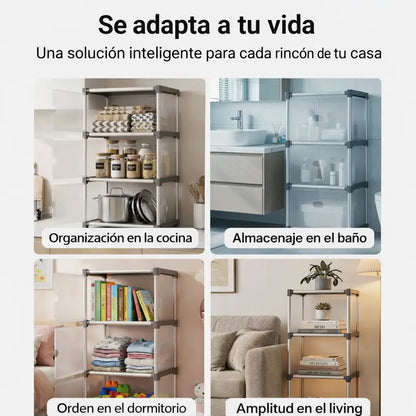 🏡MaxiOrden™- Organizador Multifuncional Apilable 3 Niveles - HOUSKYCHILE