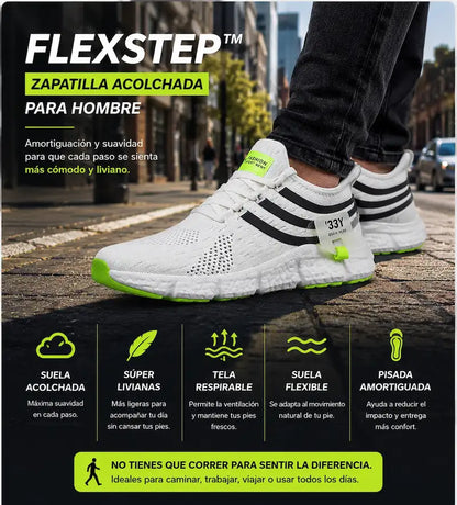 FlexStep™ | Zapatilla Acolchada para Hombre