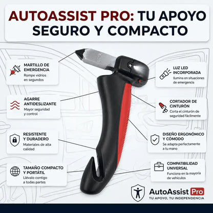 AutoAssist Pro | Manilla de asistencia para puerta de auto