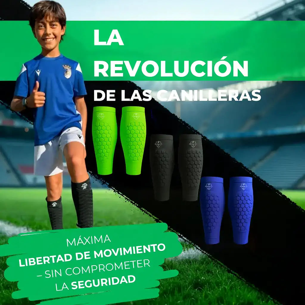 GuardFlex™ | Medias Canilleras