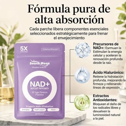 Parches NAD+ Boost™ Vitalidad renovada y rejuvenecimiento celular - HOUSKYCHILE