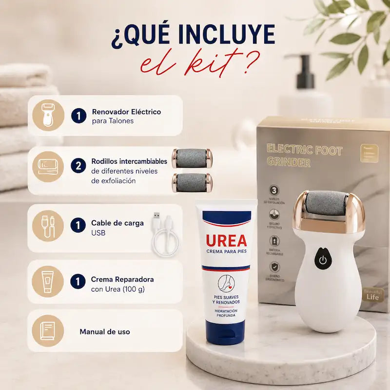 Kit Reparador Intensivo para Talones Agrietados - HOUSKYCHILE