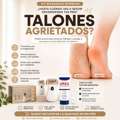 Kit Reparador Intensivo para Talones Agrietados