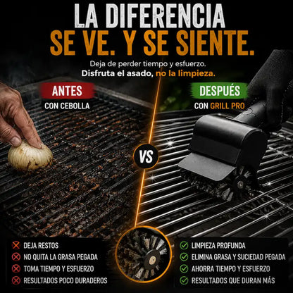 GrillPro ™ La forma más fácil de dejar tu parrilla lista para el próximo asado - HOUSKYCHILE
