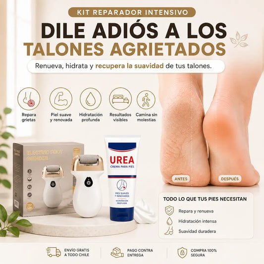 Kit Reparador Intensivo para Talones Agrietados - HOUSKYCHILE