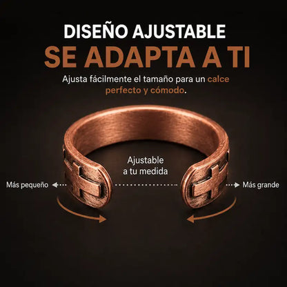 ANILLO MAGNETICO RUDHAL 100% COBRE - HOUSKYCHILE