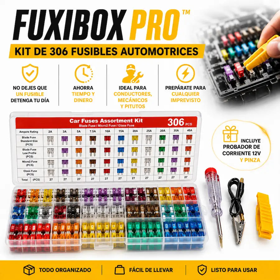 FuxiBox Pro™ | Kit de Emergencia Eléctrica - HOUSKYCHILE