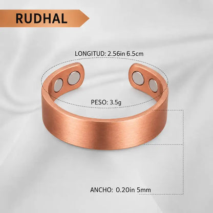 ANILLO MAGNÉTICO RUDHAL™ | Bienestar que llevas contigo.