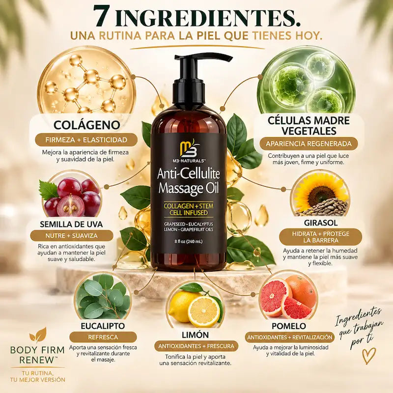 BODY FIRM RENEW™ | Aceite Corporal Reafirmante con Colágeno