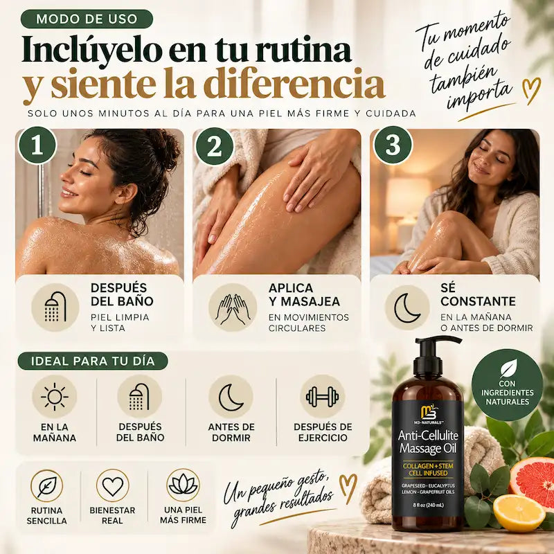 BODY FIRM RENEW™ | Aceite Corporal Reafirmante con Colágeno