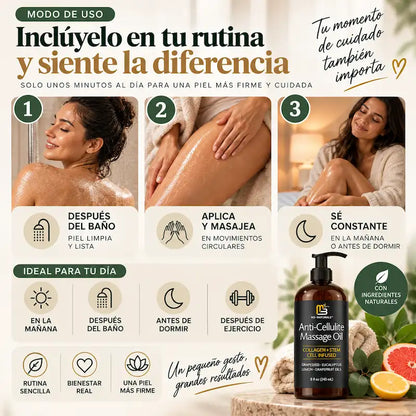 BODY FIRM RENEW™ | Aceite Corporal Reafirmante con Colágeno