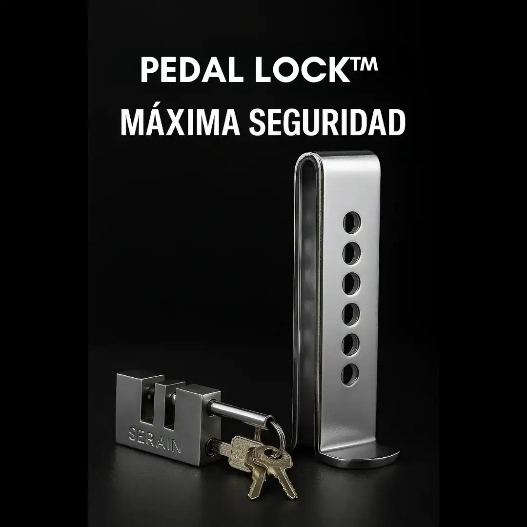 Pedal Lock™ | Candado Premium💎 antirrobo para el pedal de tu vehículo