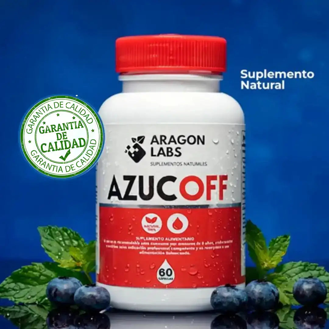 AZUCOFF | Control Natural de la Glucosa con Té Verde y Arándanos - HOUSKYCHILE