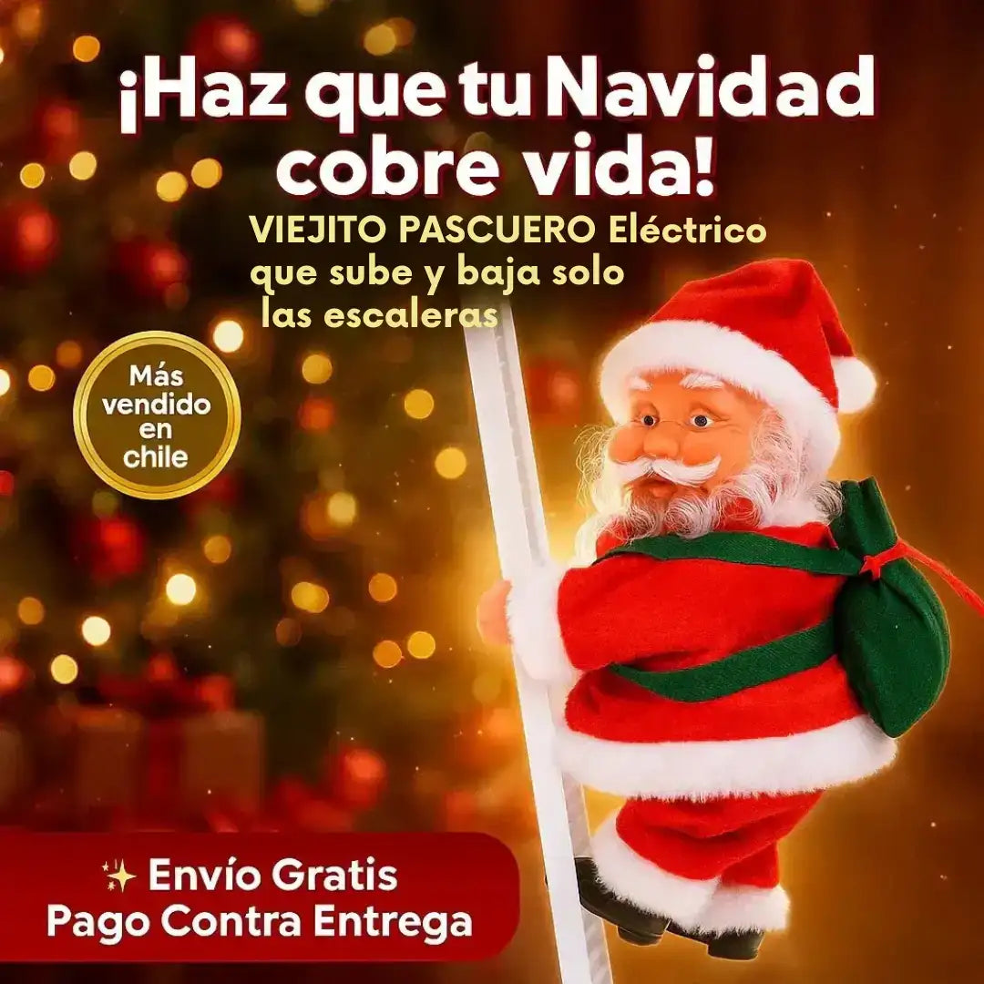 🎄 Viejitos Pascueros Eléctricos animados
