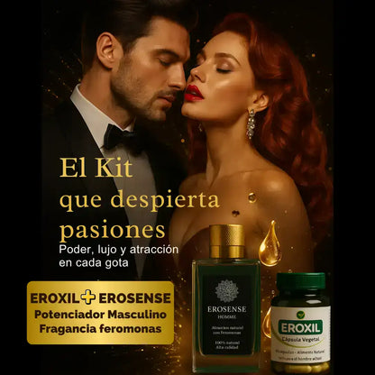 🔥 PACK PODER MASCULINO – Fragancia + Potencia Natural 💪 - HOUSKYCHILE