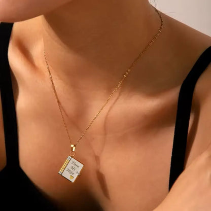 Lazo Eterno | Collar Libro «Para Mi Hija» - HOUSKYCHILE