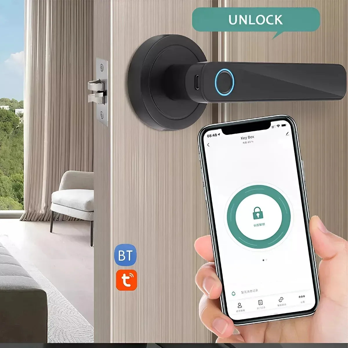 ELITE SL3000L Cerradura Inteligente - Seguridad y Tecnología de Última Generación - HOUSKYCHILE