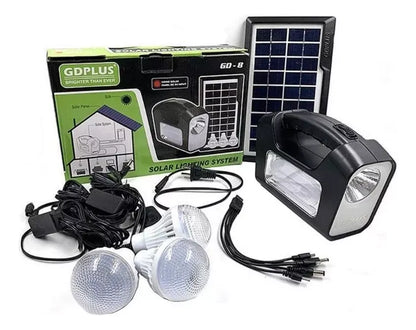 kit Solar + 🎁 Luz Solar Exterior