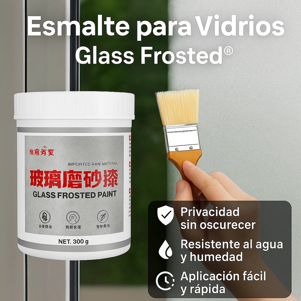 Pintura de Vidrio Esmerilado® - Privacidad y Estilo en Ventanas, Puertas y Oficinas - HOUSKYCHILE