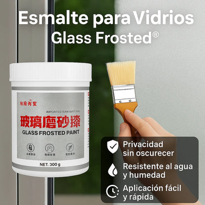 Pintura de Vidrio Esmerilado® - Privacidad y Estilo en Ventanas, Puertas y Oficinas - HOUSKYCHILE