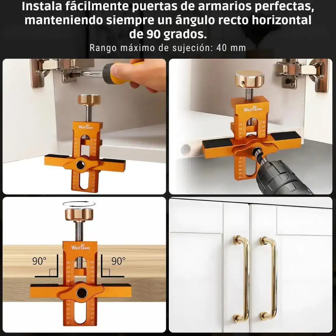 🛠️ Posicionador de Puertas de Gabinete – ¡Instala como un profesional! - HOUSKYCHILE