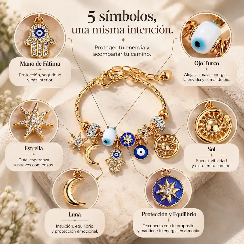 Pulsera Aurea ™ | Protección contra la envidia y las malas energías - HOUSKYCHILE