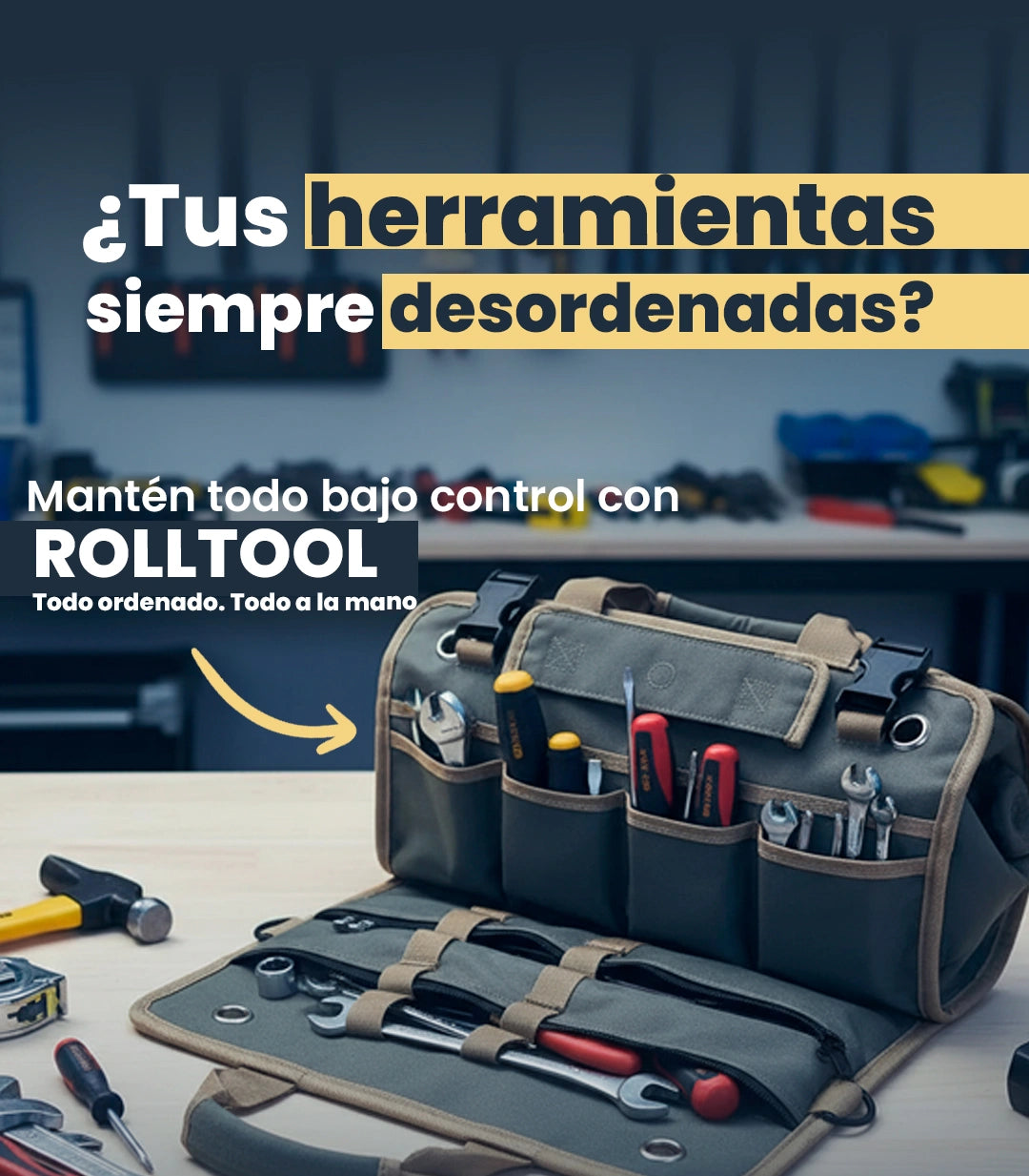 🧰ROLLTOOL™ - Tus herramientas en orden siempre🔧 - HOUSKYCHILE