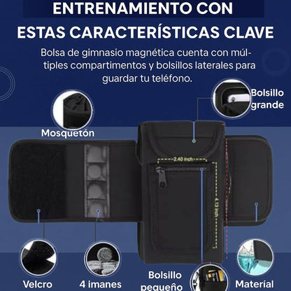 💥Bolso Magnético SmartGym - Todo tu kit a mano.
