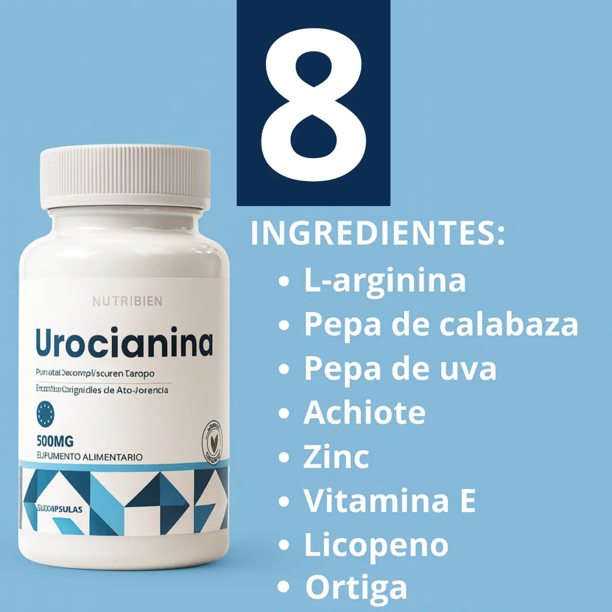 🌿UROCIANINA – Apoyo natural para la salud de la próstata - HOUSKYCHILE