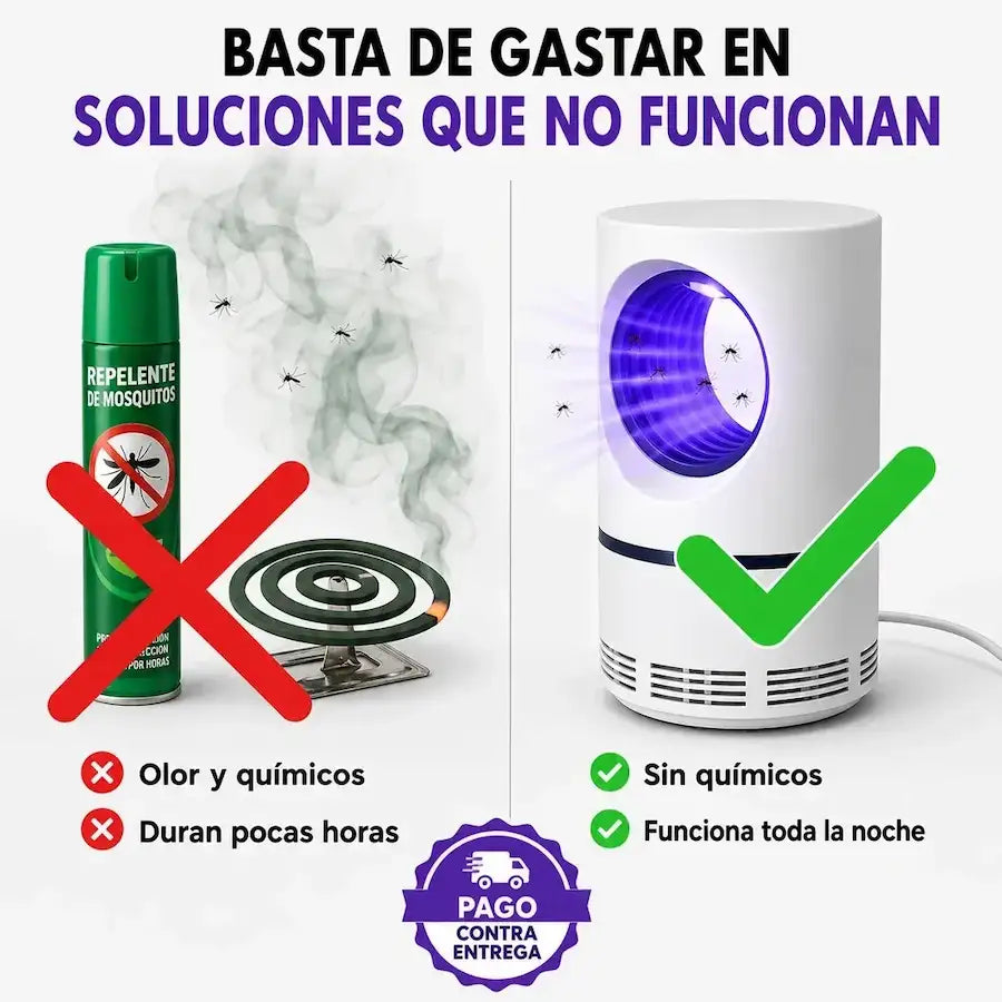 ZancuOFF™ 2X1 | Combate las plagas de zancudos sin insecticidas ni aerosoles.