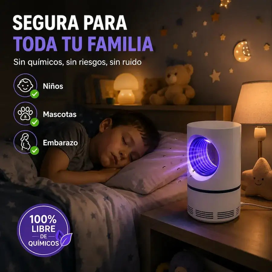 ZancuOFF™ 2X1 | Combate las plagas de zancudos sin insecticidas ni aerosoles.