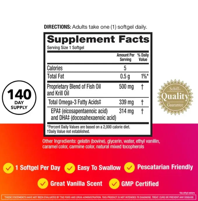 MegaRed Advanced 4-in-1 Omega-3