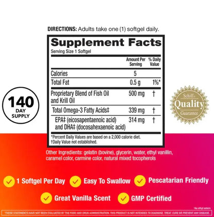 MegaRed Advanced 4-in-1 Omega-3