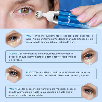 Eye™ - Sérum Coreano contorno de Ojos con Cafeína 5% – Antiedad, Reduce Ojeras - HOUSKYCHILE