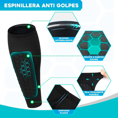 GuardFlex™ | Medias Canilleras