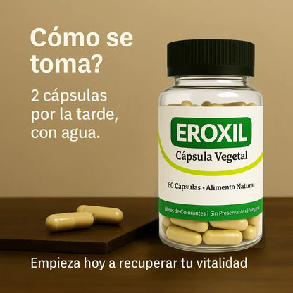 EROXIL® Potenciador Natural Masculino – Aumenta tu Potencia y Confianza 💪 - HOUSKYCHILE